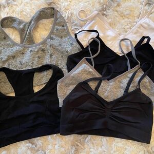 Girls dance bras